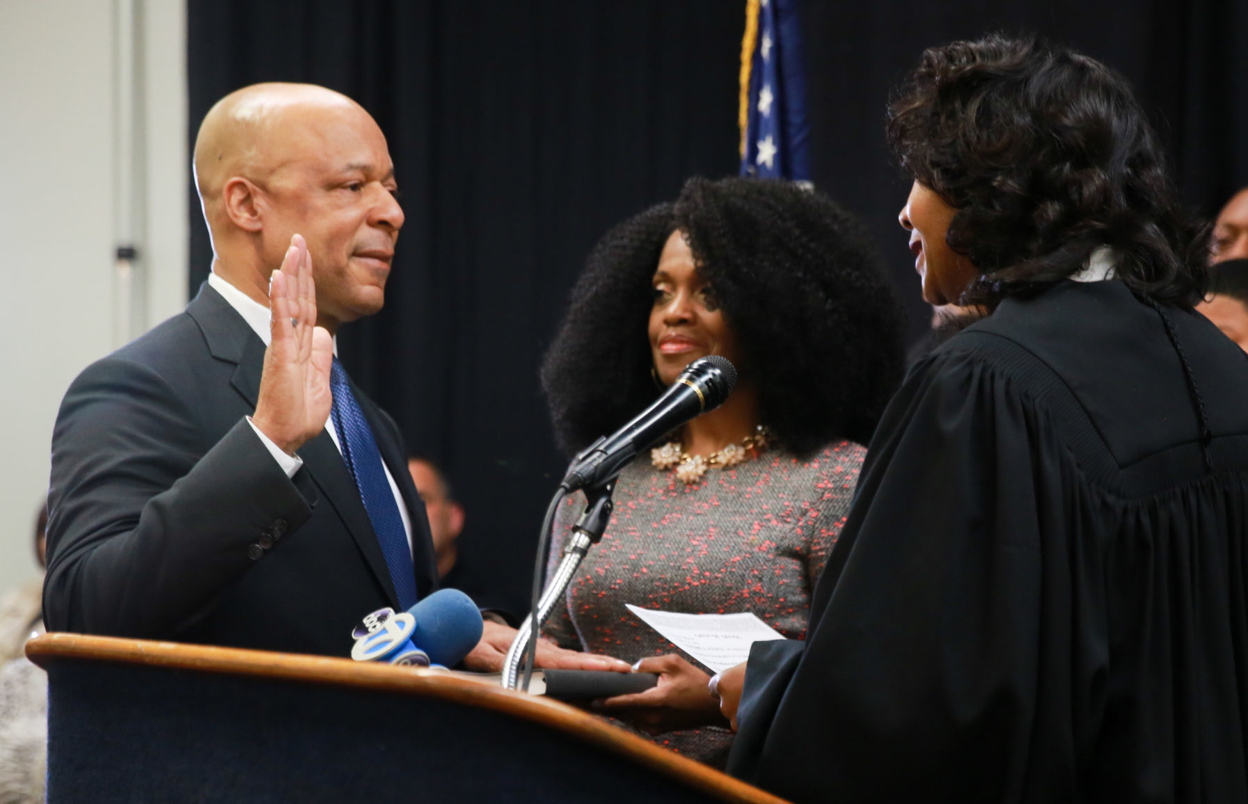 Jerome Prince sworn in as mayor of Gary